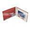 Smart video brochure card with Button control , A4 / A5 size digital video brochure