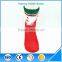 Thick adult christmas style red cheap wholesale full terry socks