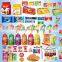 Full color flexographic and gravure plastic printing inks