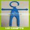Custom Logo Flexible Human Shape Silicon Cell Phone Holder Silicone Hanger Holder Funny Cell Phone Mount