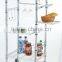 Kitchen Trolley Shelf Cart With Wheels and MDF Top