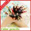 Non toxic factory manufactured writing sketching art color pencil