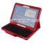 factory supply tablet PU leather case cover wiht minions keyboard skin