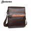 casual designer crossbody messenger bag leather men bag vertical style