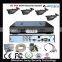 CCTV DVR Kit with color box 4 rolls cables power adapter, Waterproof 4CH CVI Camera kit