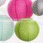 YIWU PARTYSUPPLIER 8" 12" 16" Assorted Eyelet Paper Lanterns