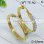 Fashion Wholesale stainless steel golden earring hooks