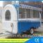 One Year Warranty China Mobile Food Cart / 325cm Hotdog Food Cart / Ice Cream, Gelato Electric Food Cart Shop