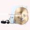 Portable home use 3 colors pdt led facial mask with CE
