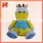 Stuffed white dairy cow&Educational toys&round mini plush cow