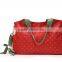 polyester dots big tote mami bag