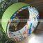 colorful yoga wheel