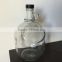 Wholesale 2L amber clear glass beer growler bottle