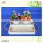 hot selling recycled food beverage serving handles wooden tray