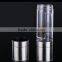 CY181 Multifunctional Manual Stainless Steel Pepper Mill With Two Storage Container Peper Grinder