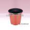 ChengXing brand wholesale double color pp plastic pots for plants