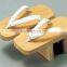 Japanese Wooden Geta Clogs for Kitchen Paulownia Wood