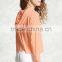 Womens Plain Pullover Hoodies Plain Purple Orange Hoodie Long Sleeve Cropped Sweatshirt Hoodies With Dropped Shoulders