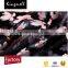Custom new design digital printing on 100% organza silk fabric