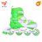 2017 led flashing roller shoes skate rollable inline