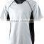 Jersey Training Athlitic Style Tee 1 X 1 Rib Knit V-Neck Collar Tshirt Customizable 100% Polyester Grid Mock Mesh Tops