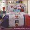 europe hot sale home textile pure cotton bedclothes and twill cloth bed linen four bedding sets EML-12-W1005