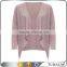 wholesale brown latest design long sleeve women cardigan