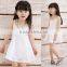 Kids Girls Sleeveless Sequins Collar Lace Vest Princess Sundress SV000883#