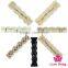 Lovely Baby Girl Knit Lace Flower Hair Accessories Skinny Elastic Pony Bridal Wedding Boho Headband