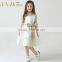 YNF030 New Arrived Latest Designs White Girls Party Dresses With Big Bowknot