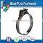 Made in Taiwan stainless steel thin hose clamp Round hose clamp