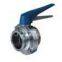 stainless steel Sanitary 3A clamped Butterfly Valve(304/316L)