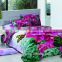 China supplier cotton rubik's cube feather printed bedding set