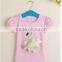 wholesale cute baby girls cotton t shirt with lovely designs,boutique toddlers short sleeve t shirt MC6012103