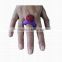 Pure sheep wool soft wool felted flowery design finger ring/ 100% hand made felt finger ring