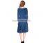 New fashion european style soft new floral dresses