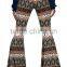 Vintage Ethnic Printed Palazzo Women Bell Bottom Flared Pants Wholesale