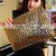 Most popular fashion sequins hand bag/evening bag/lady clutch bag
