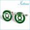 Superhero Green Lantern Man Enamel Cufflinks
