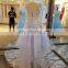 LS00088 cap sleeve flower girl dresses organza lace patterns for 7 year olds