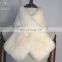 Simple Style Full Plate Fur Scarf Winter Rex Rabbit Fur Muffler Big Rabbit Fur Shawl