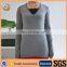Women wholesale knitted v neck cashmere sweater for sale