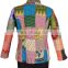 Indian Patchwork Vintage Design kantha Quilted Silk Patola Kantha Jacket Long Floral Sleeves ladies Reversible Coat Gudri Jacket
