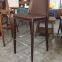 Wholesale modern leather cushion kitchen high bar chair