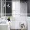 Clear PEVA Shower Curtain Liner,Mildew Resistant Waterproof Anti-bacterial  Eco-Friendly Transparent Bathroom Curtain
