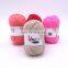 free sample medium weight 100% acrylic craft yarn thread for hand knitting