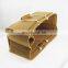 yellow color Hot selling cosmetic handbag purse felt make up organizer bag
