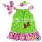 Wholesale Smocked Clothing Red Christmas Tree Fancy Dress Pillowcase Dresses For Toddler Dresses