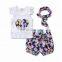 Cheap Summer Boutique Clothes Ruffle Stripe Short Little Kids Girls Clothes