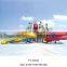 Popular Equipment Spray Water Park Plastic Water Slide For Sale